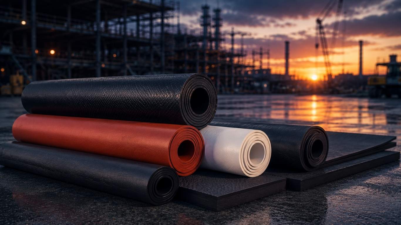 Industrial Rubber Sheets Manufacturing